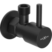 Zawory i kraniki - Mexen R1 zawór kątowy do baterii 1/2"x3/8", czarny - 79970-70 - miniaturka - grafika 1