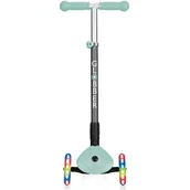 Hulajnogi - Globber Hulajnoga 3-kołowa Lights miętowa - miniaturka - grafika 1
