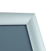 Systemy ekspozycyjne i znaki informacyjne - Ramka aluminiowa na plakaty A4 OWZ pleksi 21x29,7cm /RPA4AL YU/ - miniaturka - grafika 1