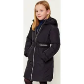 Kurtki i płaszcze dla dziewczynek - Calvin Klein Jeans Płaszcz - miniaturka - grafika 1