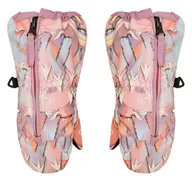 Rękawice narciarskie - Rękawice narciarskie Roxy Snows Up ERLHN03013 Koralowy - miniaturka - grafika 1