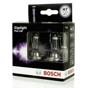 Bosch Żarówka H7 Gigalight +120 -DUO 1 987 301 107 - Żarówki samochodowe - miniaturka - grafika 1