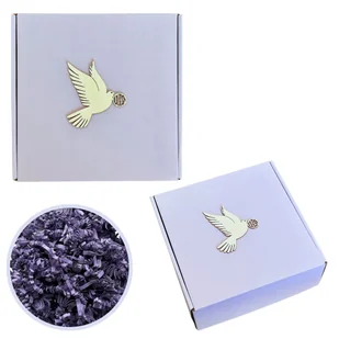 Pudełko prezentowe na KOMUNIE 200x200x70 ozdobne Pierwsza Komunia Święta - Zestawy upominkowe - miniaturka - grafika 1