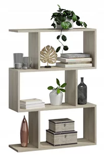 Regał Bask 3 Sonoma Otwarty Szafka Półka Książki - Regały - miniaturka - grafika 1