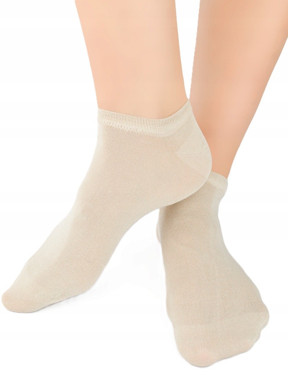 Stopki damskie modal gładkie komfortowe rozmiar 35-38