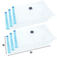 Meble modułowe i akcesoria - 6x worek próżniowy na ubrania pościel 40x60 cm - miniaturka - grafika 1