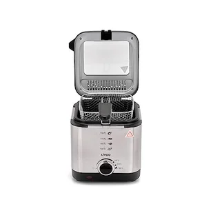 Livoo Frytkownica 1,5 l, stal nierdzewna, 1,5 l, szara - Frytkownice - miniaturka - grafika 1