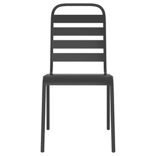 5-częściowy zestaw mebli ogrodowych, antracytowy, stal vidaXL - Meble ogrodowe - miniaturka - grafika 7