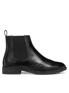 Botki damskie - Geox Sztyblety D Jaylon 2 D56QAA 043NH C9999 Czarny - miniaturka - grafika 1