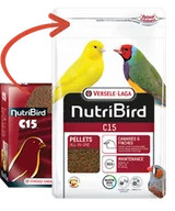 Karma dla ptaków - VERSELE-LAGA NutriBird C15 - granulat dla kanarków 1kg - miniaturka - grafika 1