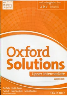 Oxford Język angielski Oxford Solutions Upper-Intermediate ćwiczenia LO - Praca zbiorowa - Podręczniki dla liceum - miniaturka - grafika 2