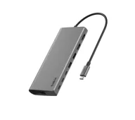 Huby USB - Belkin INC015BTSGY-CZ 8w1 Szary INC015BTSGY-CZ - miniaturka - grafika 1