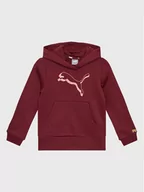 Odzież sportowa dziecięca - Puma Bluza Alpha 670226 Bordowy Regular Fit - miniaturka - grafika 1