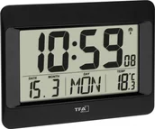 Zegary - TFA TFA 60.4519.01 Radio Controlled Clock with Temperature - miniaturka - grafika 1