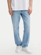 Spodnie męskie - Tom Tailor Denim Jeansy 1044988 Niebieski Regular Fit - miniaturka - grafika 1