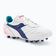 Piłka nożna - Buty piłkarskie męskie Diadora Brasil GR LT+ MDPU white/navy - miniaturka - grafika 1