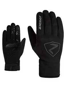 Ziener Unisex SMU 22-GTX INF 274 TOUCH rękawiczki rowerowe, długie palce, Gore-Tex Infinium, wyściełane, oddychające, czarne, 6,5 - Rękawiczki - miniaturka - grafika 1