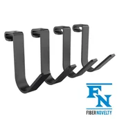 Pozostałe wyposażenie warsztatu - Haki 4 szt. do Półek Garażowych Regałów na Rower - miniaturka - grafika 1