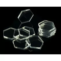 Crafters Figurka Crafters Podstawki pod figurki hex 30x2mm 10szt 403909 - Figurki dla dzieci - miniaturka - grafika 1