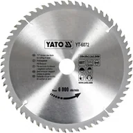 Tarcze do pił - YATO PIŁA TARCZOWA Z WĘGLIKIEM 250X60X30 MM (YT-6072) - miniaturka - grafika 1