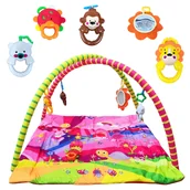 Maty piankowe - COIL MATA GIMNASTYCZNA EDUKACYJNA DLA DZIECI PLAC ZABAW - miniaturka - grafika 1