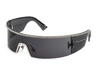 Okulary przeciwsłoneczne - Lozza SL2372S, okulary przeciwsłoneczne unisex, czarne, 1, czarny - miniaturka - grafika 1