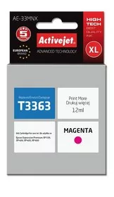 ActiveJet Tusz AE-33MNX (do drukarki Epson, zamiennik 33XL T3363 supreme 12ml magenta Chip) EXPACJAEP0277