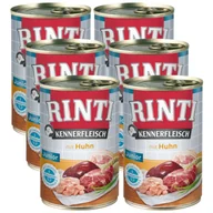 Mokra karma dla psów - Rinti Kennerfleisch Junior Huhn karma mokra dla psa - kurczak 6x400g - miniaturka - grafika 1