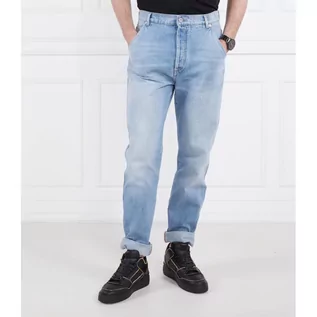 Spodnie męskie - Balmain Jeansy | Straight fit - grafika 1