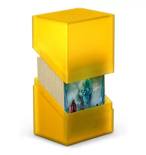 Ultimate Guard Deck Case Boulder 80+ Bursztynowe - Gadżety dla graczy - miniaturka - grafika 1