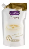 Mydła - Luksja Mydło w płynie CREAMY COTTON MILK & PROVITAMIN B5 400ml ML - miniaturka - grafika 1