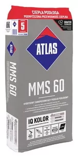 Podkład podłogowy Atlas MMS 60, CA-C20-F4 25 kg, samopoziomujący, 20-60 mm - Zaprawy budowlane - miniaturka - grafika 1