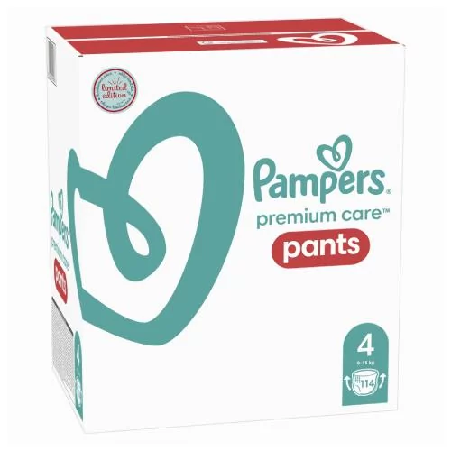 Pampers Pieluchomajtki Premium Care Rozm 4 114 szt.) #Wpisz kod 22MDL4PL25 i obniż cenę o dodatkowe 15% Kody ważne do 17.04.2022