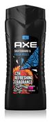 Żele pod prysznic dla mężczyzn - Axe Bodywash Skateboard & Fresh Roses XL dla mężczyzn bez parabenów, 400 ml 8720181000645 - miniaturka - grafika 1