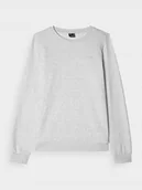 Bluzy damskie - Bluza damska bez kaptura 4F wkładana przez głowę szara roz. XXL - miniaturka - grafika 1