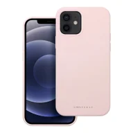 Etui i futerały do telefonów - Futerał Roar Cloud-Skin - do iPhone 12 Jasnoróżowy - miniaturka - grafika 1