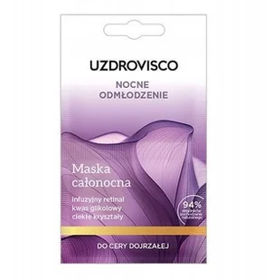UZDROVISCO_Nocne Odmłodzenie maska całonocna 2x5ml - Maseczki do twarzy - miniaturka - grafika 1