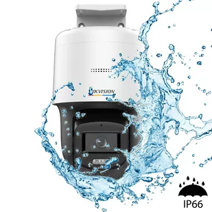 Kamera obrotowa IP PTZ Hikvision DS-2DE2C400SCG-E 4MPx ColorVu, Audio, LED 30m - Kamery IP - miniaturka - grafika 4