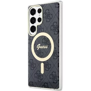 Guess GUHMS23LH4STK S23 Ultra S918 czarny/black hardcase 4G MagSage - Etui i futerały do telefonów Guess GUHMS23LH4STK S23 Ultra S918 czarny/black hardcase 4G MagSage - Etui i futerały do telefonów - miniaturka - grafika 2