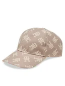 Czapki damskie - Tommy Hilfiger Czapka z daszkiem Contemporary AW0AW15781 Szary - miniaturka - grafika 1