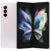 Telefony komórkowe - Samsung Galaxy Z Fold3 5G 12GB/512GB Dual Sim Srebrny - miniaturka - grafika 1