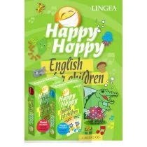 LINGEA Pakiet Happy Hoppy. English for children - Janka Belanova - Książki do nauki języka angielskiego - miniaturka - grafika 1