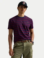 Koszulki męskie - Polo Ralph Lauren T-Shirt 710803479032 Czerwony Custom Slim Fit - miniaturka - grafika 1
