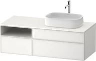 Szafki łazienkowe - Duravit Zencha Szafka podumywalkowa wisząca 130x55 cm biała ZE4829064840000 - miniaturka - grafika 1