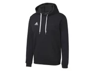 Swetry męskie - adidas Męska bluza z kapturem "Entrada 22", z polaru (XL, Czarny) - miniaturka - grafika 1