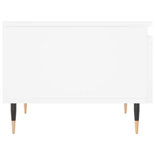 Stoliki kawowe, 2 szt., białe, 50x46x35 cm Lumarko! - Ławy i stoliki kawowe - miniaturka - grafika 9