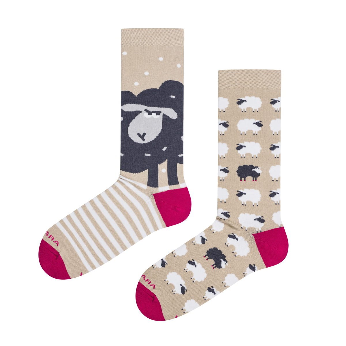 Skarpetki Nie Do Pary - Czarne Owce - 41-45