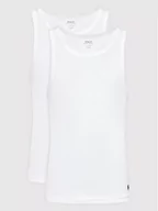 Koszulki męskie - Ralph Lauren Polo Komplet 2 tank topów 714835886001 Białe złoto Regular Fit - miniaturka - grafika 1