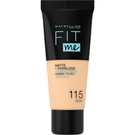 Podkłady do twarzy - Maybelline New York FIT ME! Podkład 115 Ivory - miniaturka - grafika 1