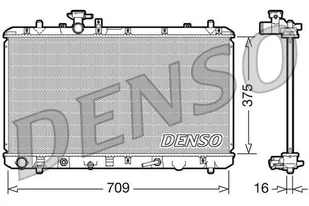 Chłodnica, układ chłodzenia silnika Denso DRM47024 - Układ chłodzenia - akcesoria - miniaturka - grafika 1